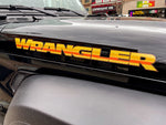 "JK" 2007-2018 Jeep WRANGLER Hood Decal Retro Stripes