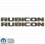 JK "Rubicon" Hood Decal - REALTREE® Max7-V3 Camo