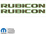 JK "Rubicon" Hood Decal - REALTREE® Max7-V3 Camo
