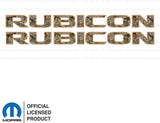 JK "Rubicon" Hood Decal - REALTREE® Edge Camo