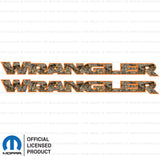 JK "Wrangler" Hood Decal - REALTREE® Edge Camo