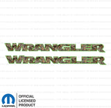 JK "Wrangler" Hood Decal - REALTREE® Edge Camo