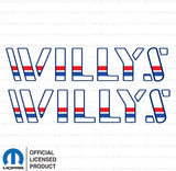 WILLYS Hood Retro Stripes