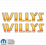 WILLYS Hood Retro Stripes