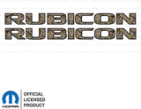 JK "Rubicon" Hood Decal - REALTREE® Edge Camo