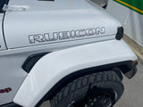 JK "RUBICON" HOOD DECAL - Mountain Range