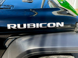 JK "RUBICON" HOOD DECAL - Mountain Range