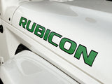 JK "Rubicon" Hood Decal - Black Outlines