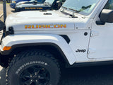 "JK" Jeep Wrangler RUBICON Hood Retro Stripes