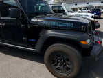 JK "Rubicon" Hood Decal - Color Outlines
