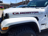 JT "Gladiator" Hood Decal - Thin Red Line