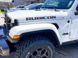 JK "Rubicon" Hood Decal - Thin Red Line