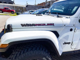 JK "Wrangler" Hood Decal - Thin Red Line