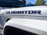 JT "Gladiator" Hood Decal - Thin Blue Line