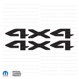 JT "4x4" Decal - Topographic Patterns