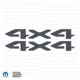 JT "4x4" Decal - Topographic Patterns