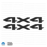 JT "4x4" Decal - Topographic Patterns