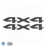 JT "4x4" Decal - Topographic Patterns