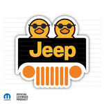 Jeep Grille - Black Windshield