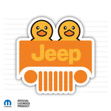 Jeep Grille - Orange Windshield