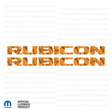 JK "Rubicon" Hood Decal - REALTREE® AP Blaze Camo