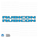 JL/JT "Rubicon" Hood Decal - Black Outlines