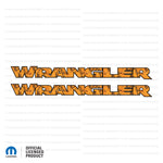 JK "Wrangler" Hood Decal - REALTREE® AP Blaze Camo