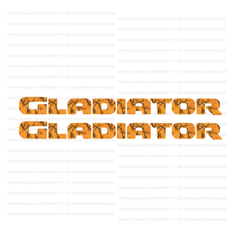 JT "Gladiator" Hood Decal - REALTREE® AP Blaze Camo