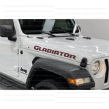 JT "Gladiator" Hood Decal - Color Outlines