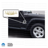 JK "Sahara" Side Fender Decal