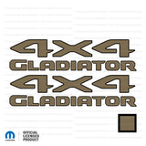 JT "4x4 Gladiator" Decal - 392