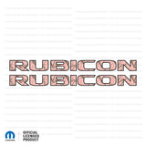 JK "Rubicon" Hood Decal - REALTREE® AP Pink Camo