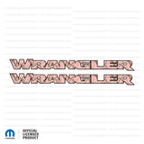 JK "Wrangler" Hood Decal - REALTREE® AP Pink Camo