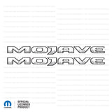 JT "MOJAVE" HOOD DECAL - Mountain Range