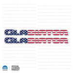 JT "Gladiator" Hood Decal - American Flag