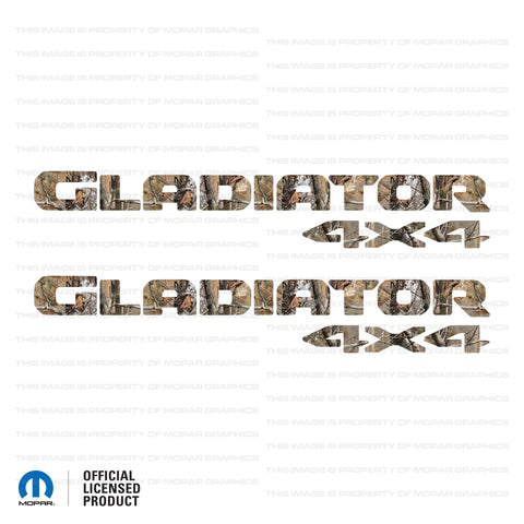 JT "Gladiator 4x4 " Decal - REALTREE® AP Camo