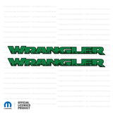 JK "Wrangler" Hood Decal - Mountain Range