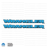JK "Wrangler" Hood Decal - Mountain Range