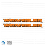 JK "Wrangler" Hood Decal - Mountain Range