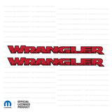 JK "Wrangler" Hood Decal - Mountain Range