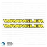 JK "Wrangler" Hood Decal - Mountain Range