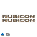 JK "Rubicon" Hood Decal - REALTREE® AP Camo