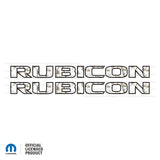 JK "Rubicon" Hood Decal - REALTREE® AP Snow Camo