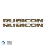 JK "Rubicon" Hood Decal - REALTREE® Max4 Camo