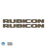 JK "Rubicon" Hood Decal - REALTREE® Max4 Camo