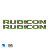 JK "Rubicon" Hood Decal - REALTREE® Max4 Camo