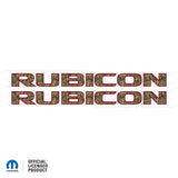 JK "Rubicon" Hood Decal - REALTREE® Max4 Camo