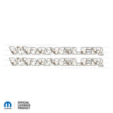 JK "Wrangler" Hood Decal - REALTREE® AP Snow Camo