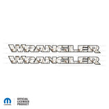 JK "Wrangler" Hood Decal - REALTREE® AP Snow Camo