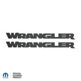 JK "Wrangler" Hood Decal - Carbon Fiber